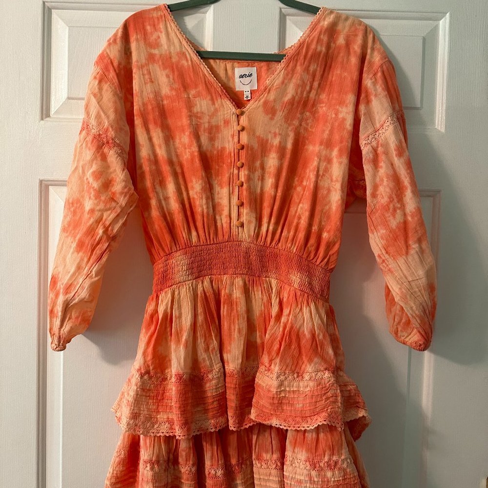 Aerie Rock 'n' Ruffle Mini Dress